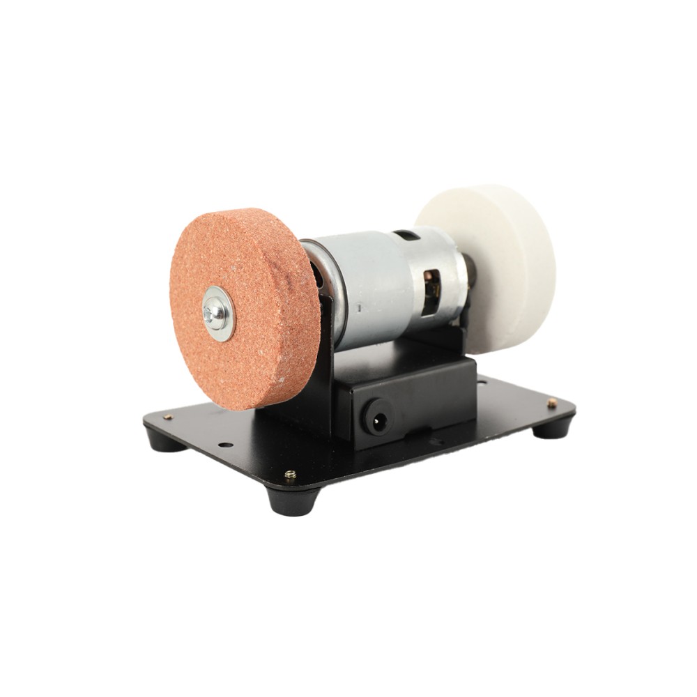 Mini Bench Grinder Buffer Polisher For Jewelry Wood Metal Electric Small Benchto