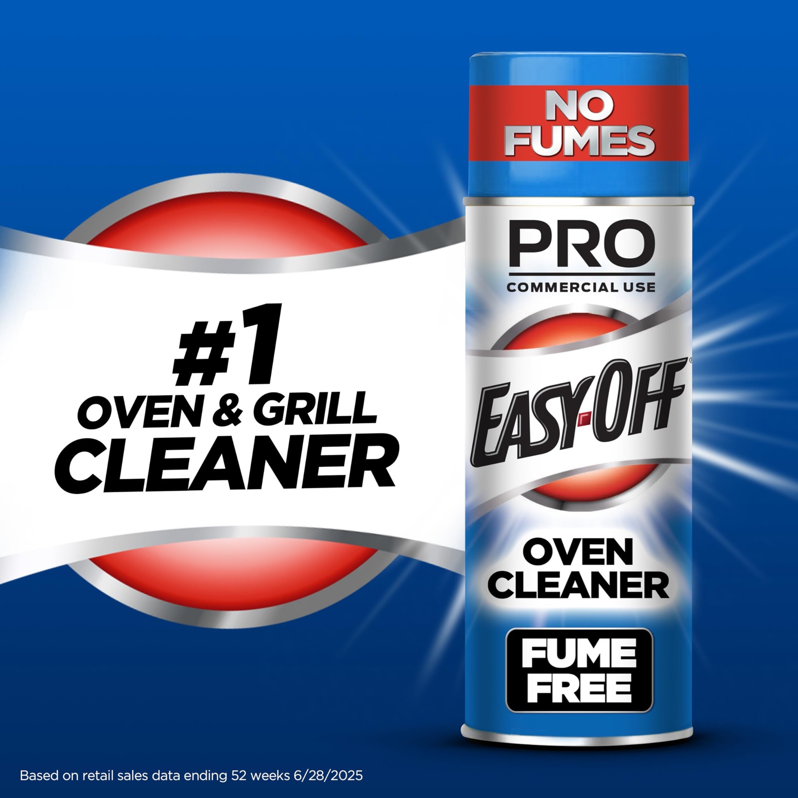 EASY-OFF Pro Fume Free Oven Cleaner, 24 oz., 3 Count Total 48 Oz