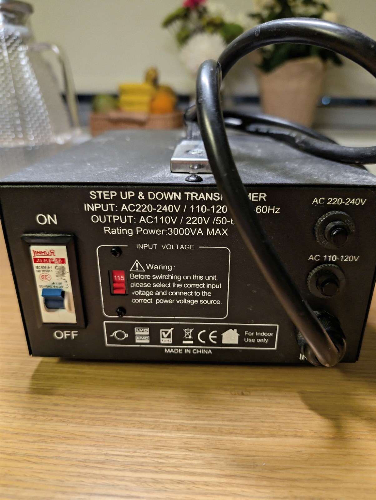 ELC T3000 3000W Voltage Converter
