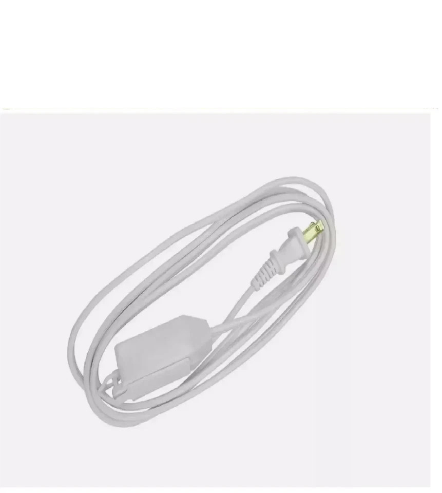 6 ft. 16/2 Light Duty Indoor Multi-Outlet Extension Cord, White