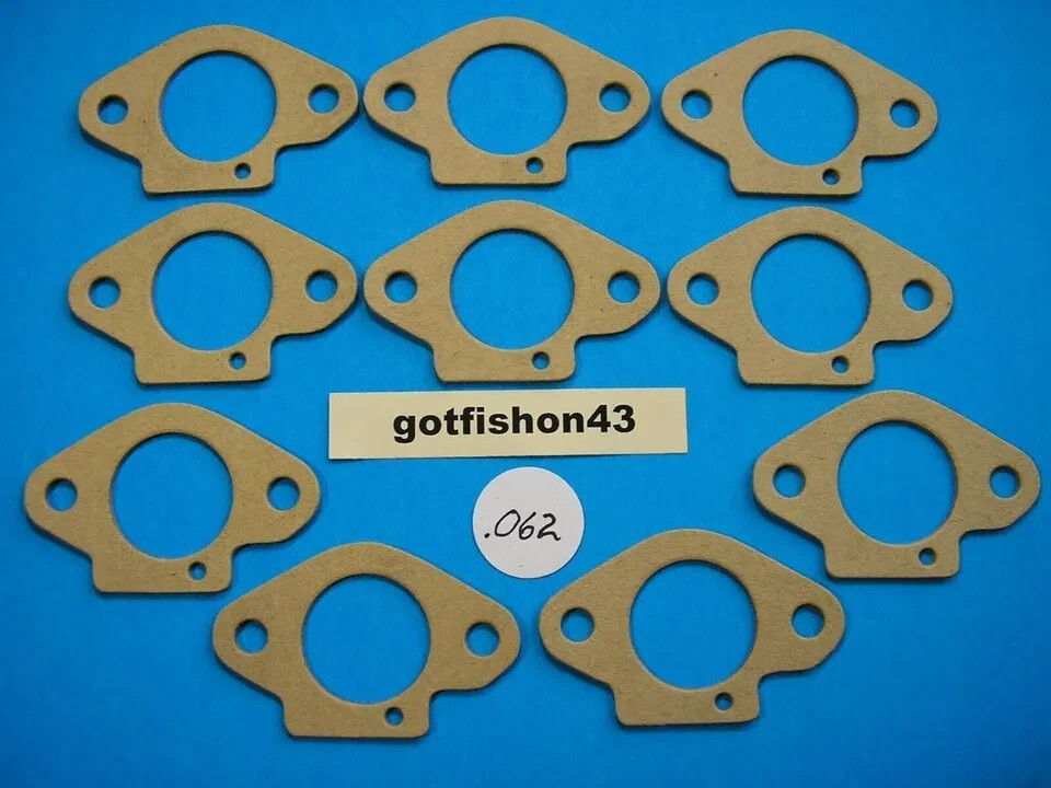 Vintage Kart West Bend Chrysler Power Bee Rokon Carburetor Gasket .062″ 10pk