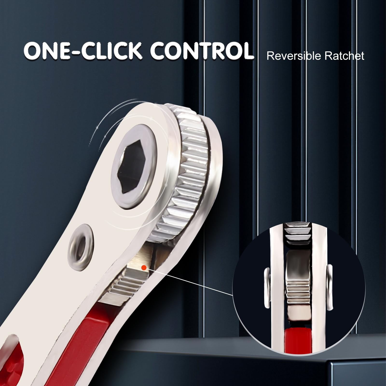 22-in-1 Magnetic Ratchet Screwdriver Set w/Reversible Wrench & Bits | Compact ..