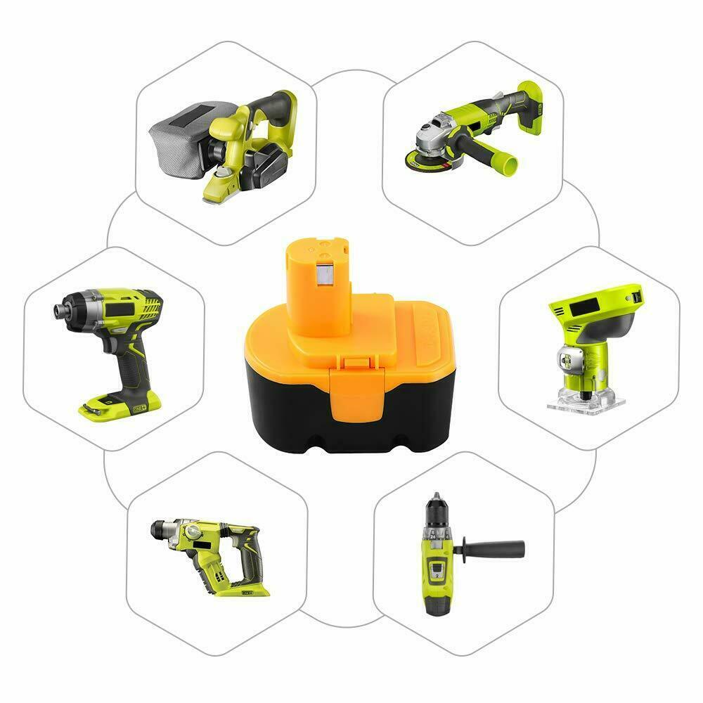 For Ryobi 14.4V 3.6Ah Ni-Mh Battery 130224010 1400671 130224011 or P117 Charger