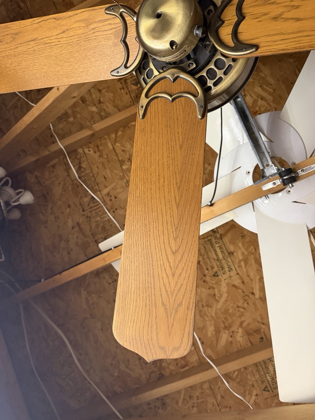 1982 Casablanca Four Seasons Ceiling Fan. (PLEASE READ DESCRIPTION!!!!)
