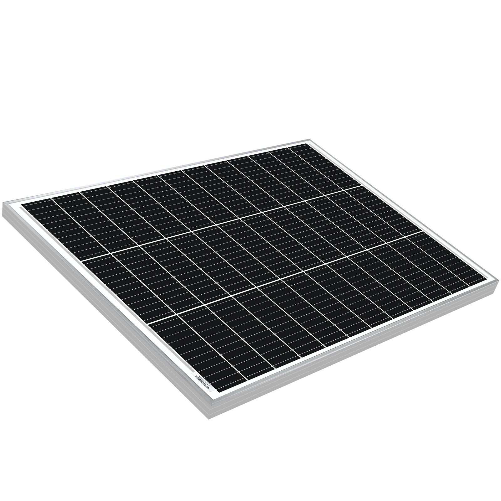 200W Bifacial Solar Panel 18V N-Type Mono PV RV Home Off-Grid Battery Charging