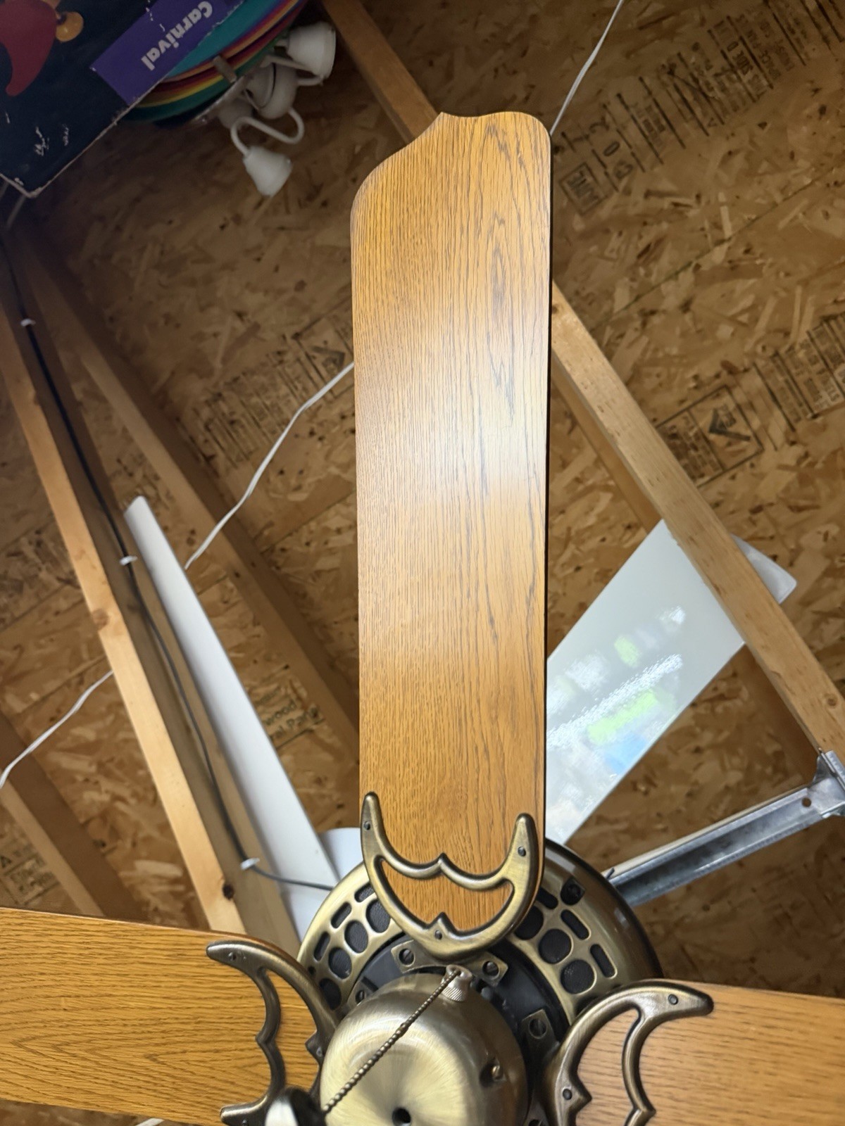 1982 Casablanca Four Seasons Ceiling Fan. (PLEASE READ DESCRIPTION!!!!)