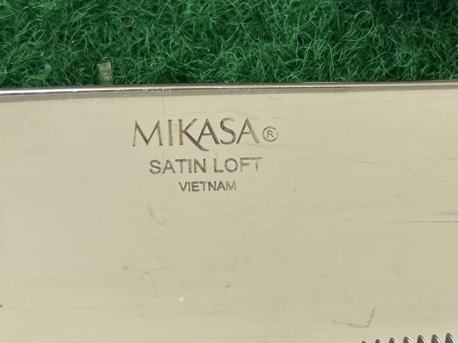 48 PC. MIKASA SATIN LOFT STAINLESS FLATWARE, VIETNAM, (Service for 9+)