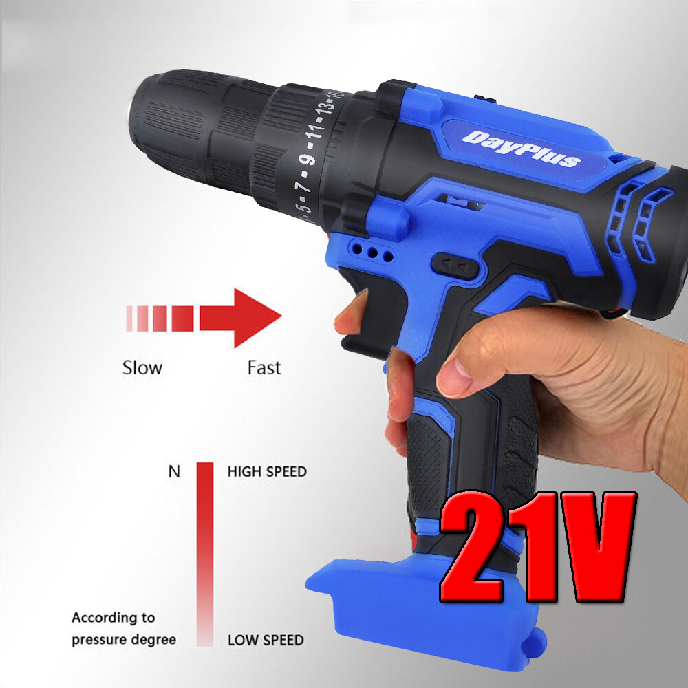 21-Volt drill 2 Speed Electric Cordless Drill/Driver Screwdriver Bits Set -Cheap