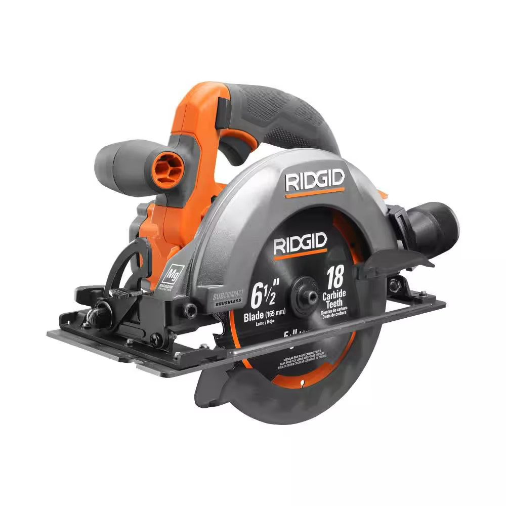 Ridgid 18V SubCompact Brushless Cordless 6-1/2 in. Circular Saw (Tool Only)