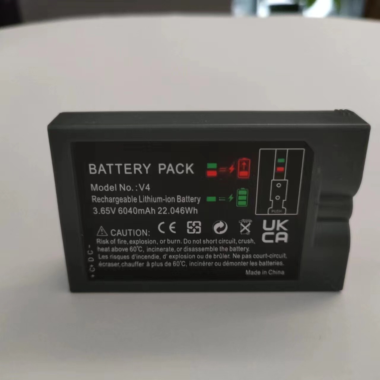 Rechargeable Battery Pack For Ring Video Doorbell 2 Spotlight Camera USA V4
