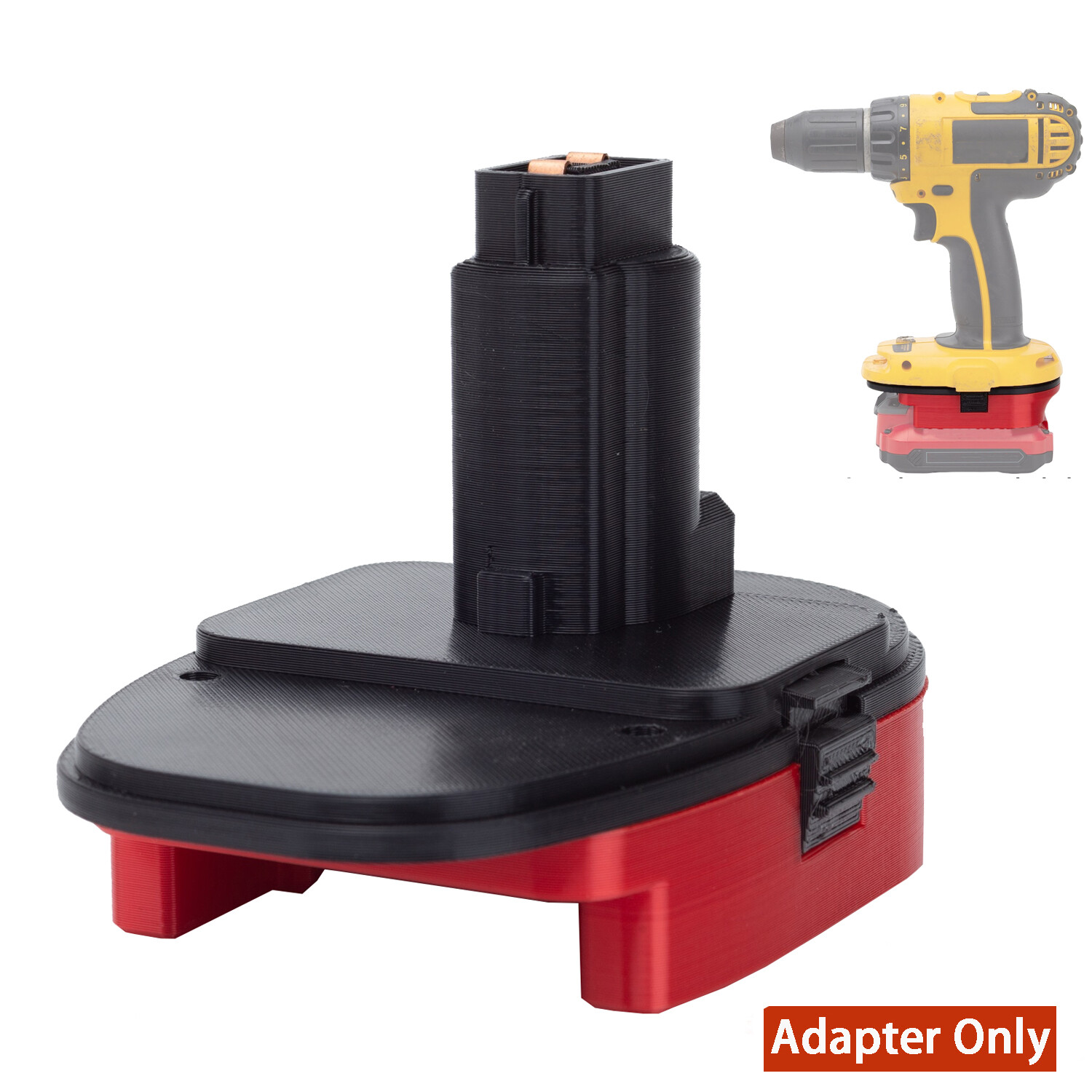 Adapter For Craftsman 20V Li-Ion Battery Fits For Dewalt 18V Ni-Cd Series Tool