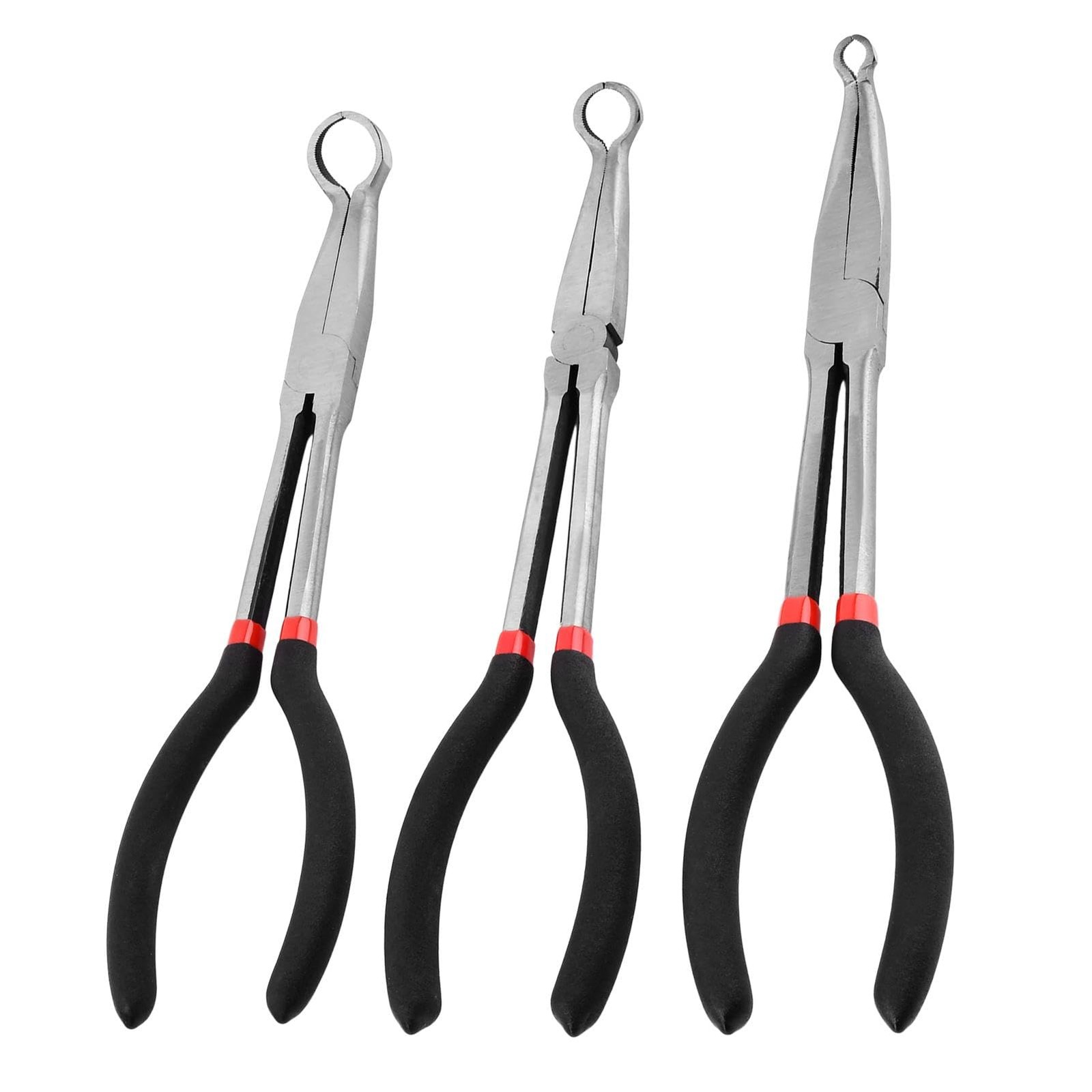 Kit de alicates para manguera de 11″, alcance de 0,35/0,55/0,75 pulgadas