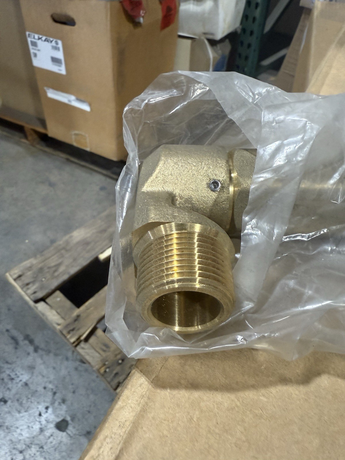MIFAB MHY-26-8 None Freeze Wall Hydrant 3/4”MPT 8”long W/ Nickel Bronze Box “NEW