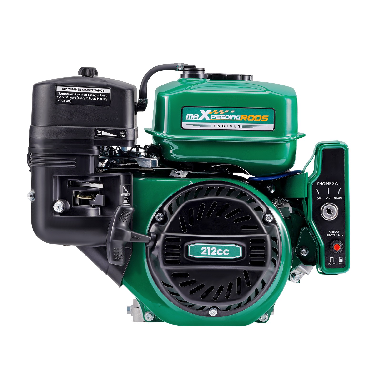 Electric Start Engine Motor Gas 212cc 4-Stroke 7HP Fit for Lawn Mower