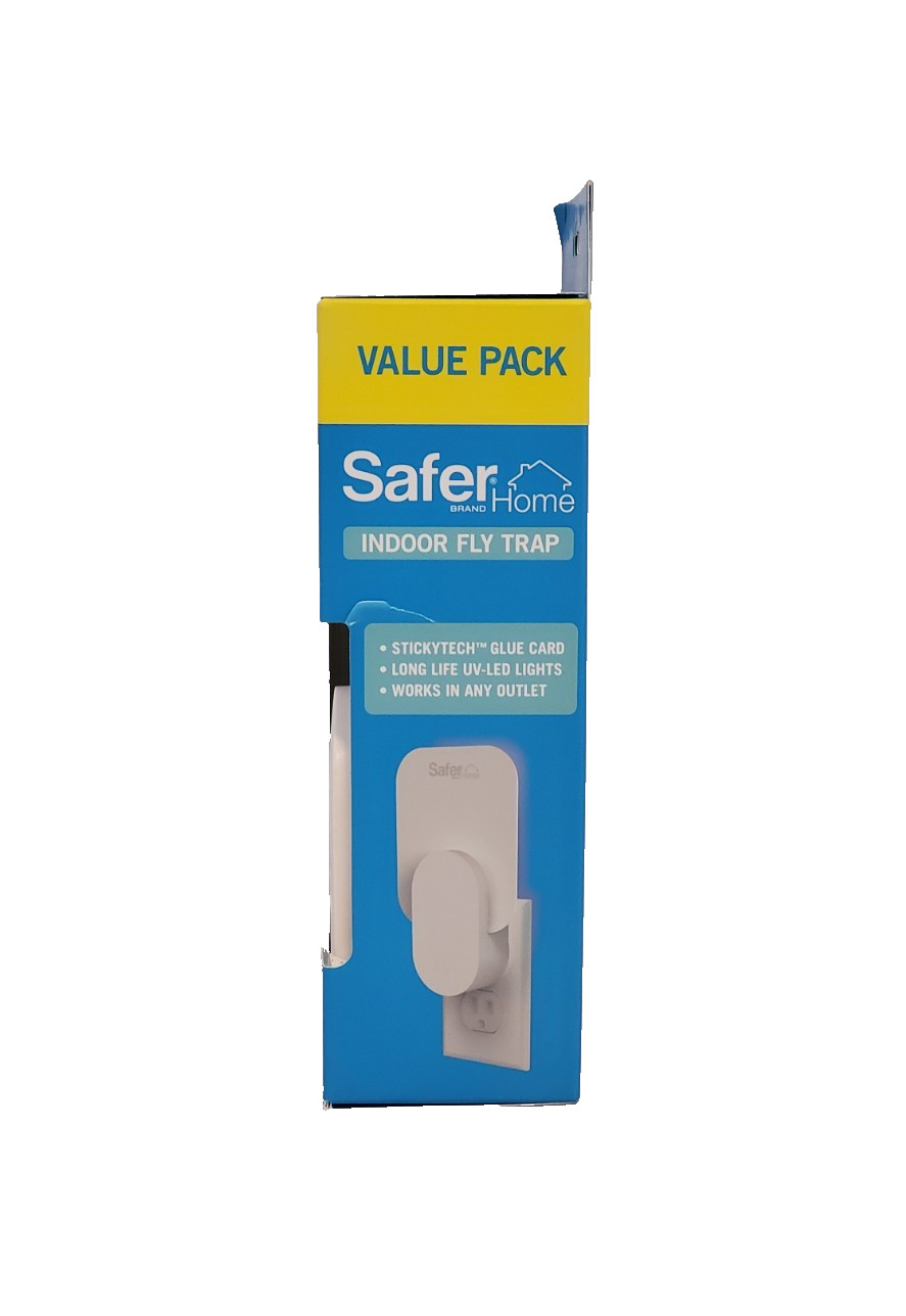 Safer Home Indoor Fly Trap, 2 Pack