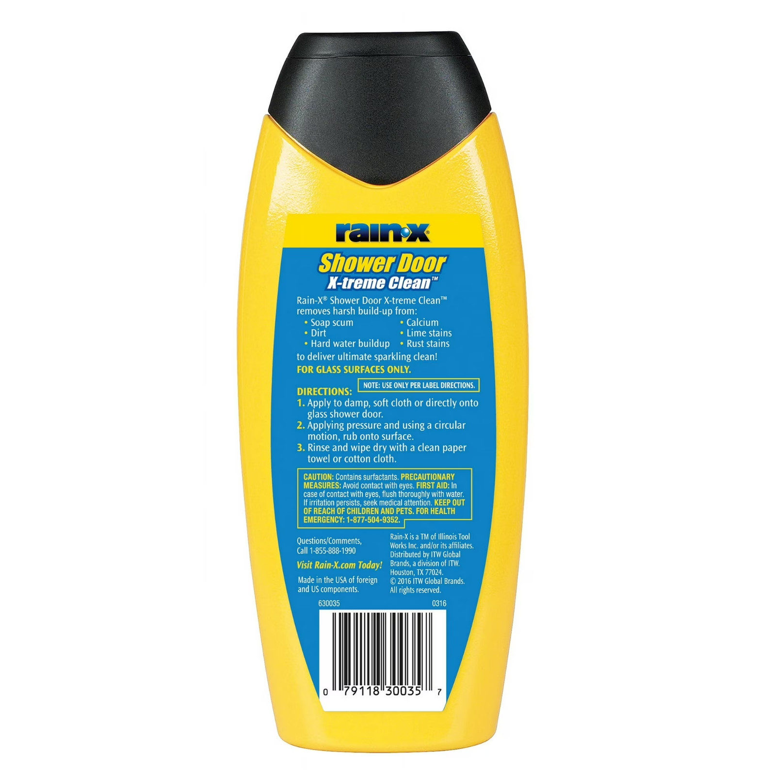Shower Door X-Treme, 12 Fl. Oz. – 630035, Removes Soap Scum and Hard Wat