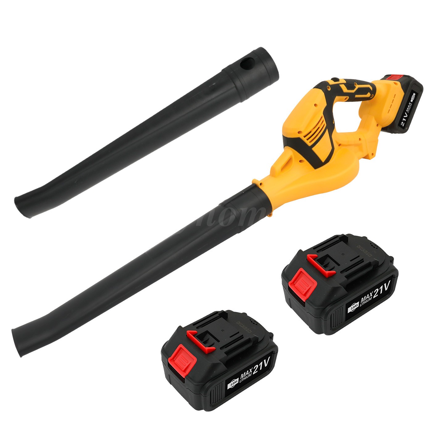 Leaf Blower Cordless 540 CFM Handheld Electric Leaf Blower with 2 Batteries 21V