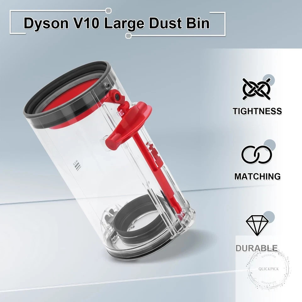 Dust Bin Replacement for Dyson V10 SV12 Vacuum Cleaner Canister Bin Replacement