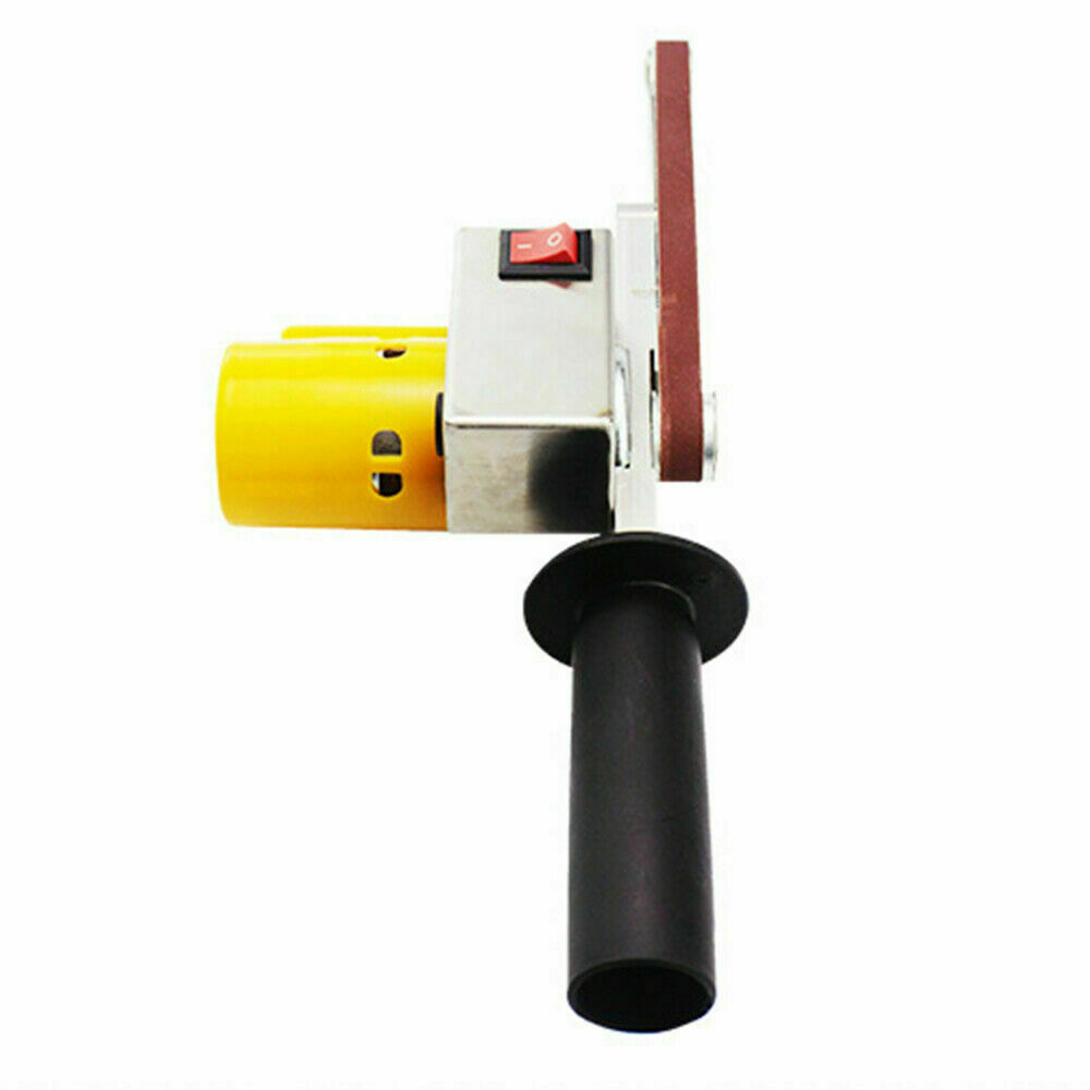Handheld Electric Belt Sander Mini Grinder Small Machine with 10 Sanding Belts