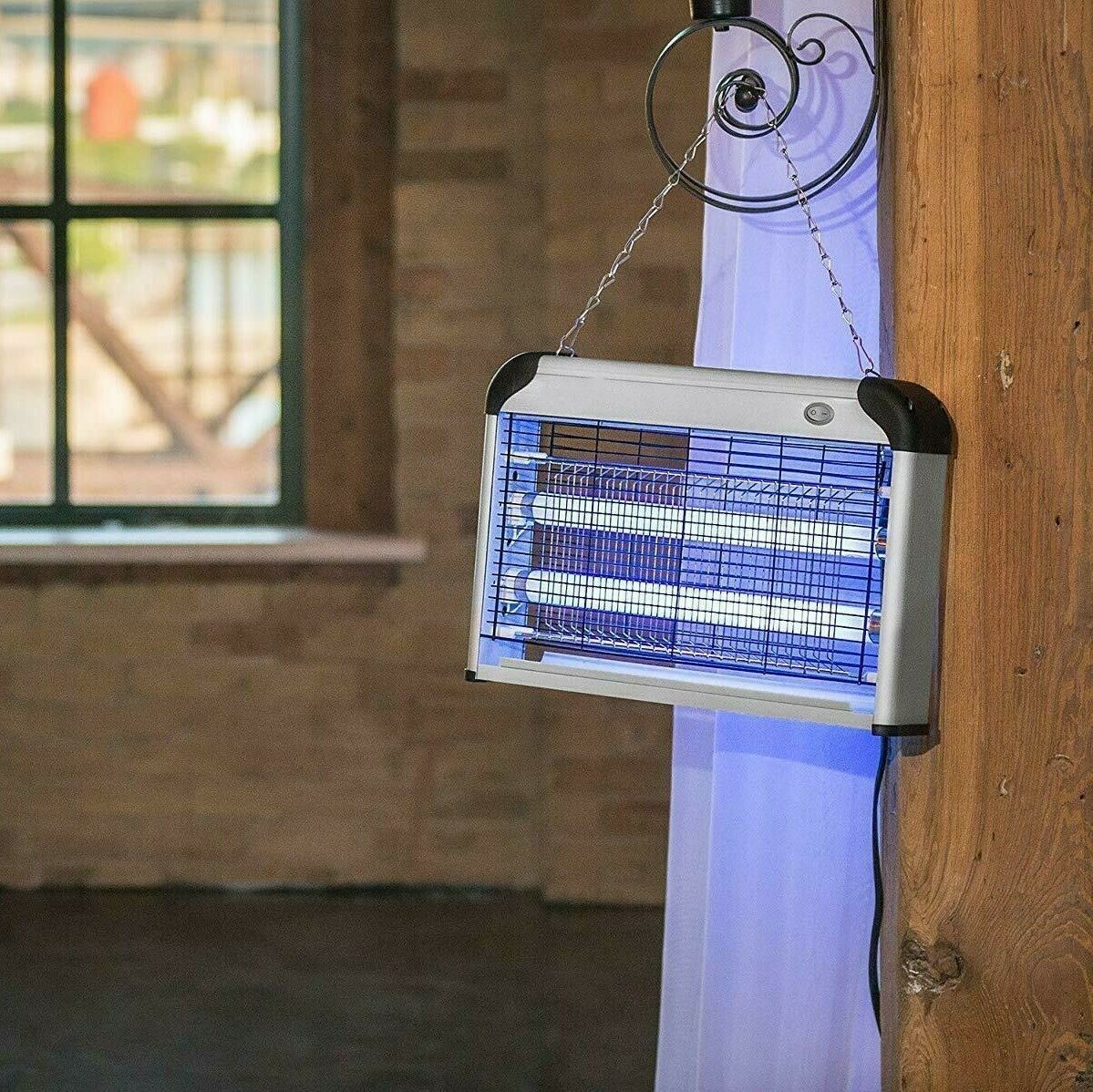 Lamp Insect Killer Mosquito Zapper Bug Pest Fly Trap Electric Indoor Light Lawn