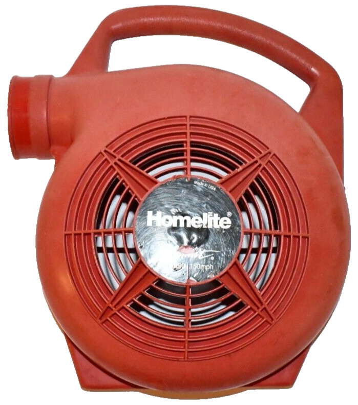 OEM Homelite Bandit BX90 Fan Housing Cover Shroud Leaf Blower Part Red 150MPH