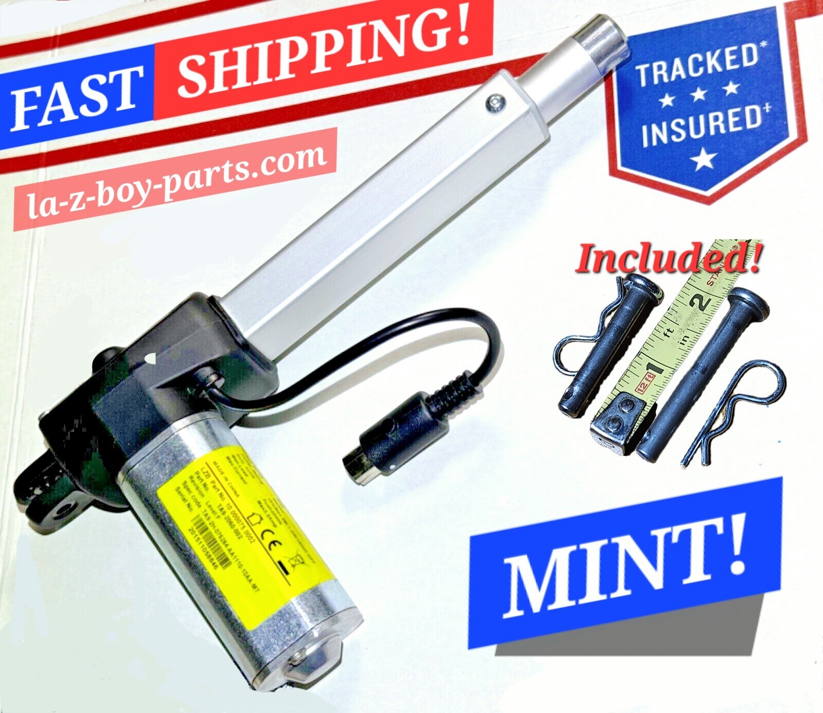 Lazy La-Z-Boy 10.000075.0002 TiMotion TA9 2060 002 Motor Actuator FAST SHIPPING!