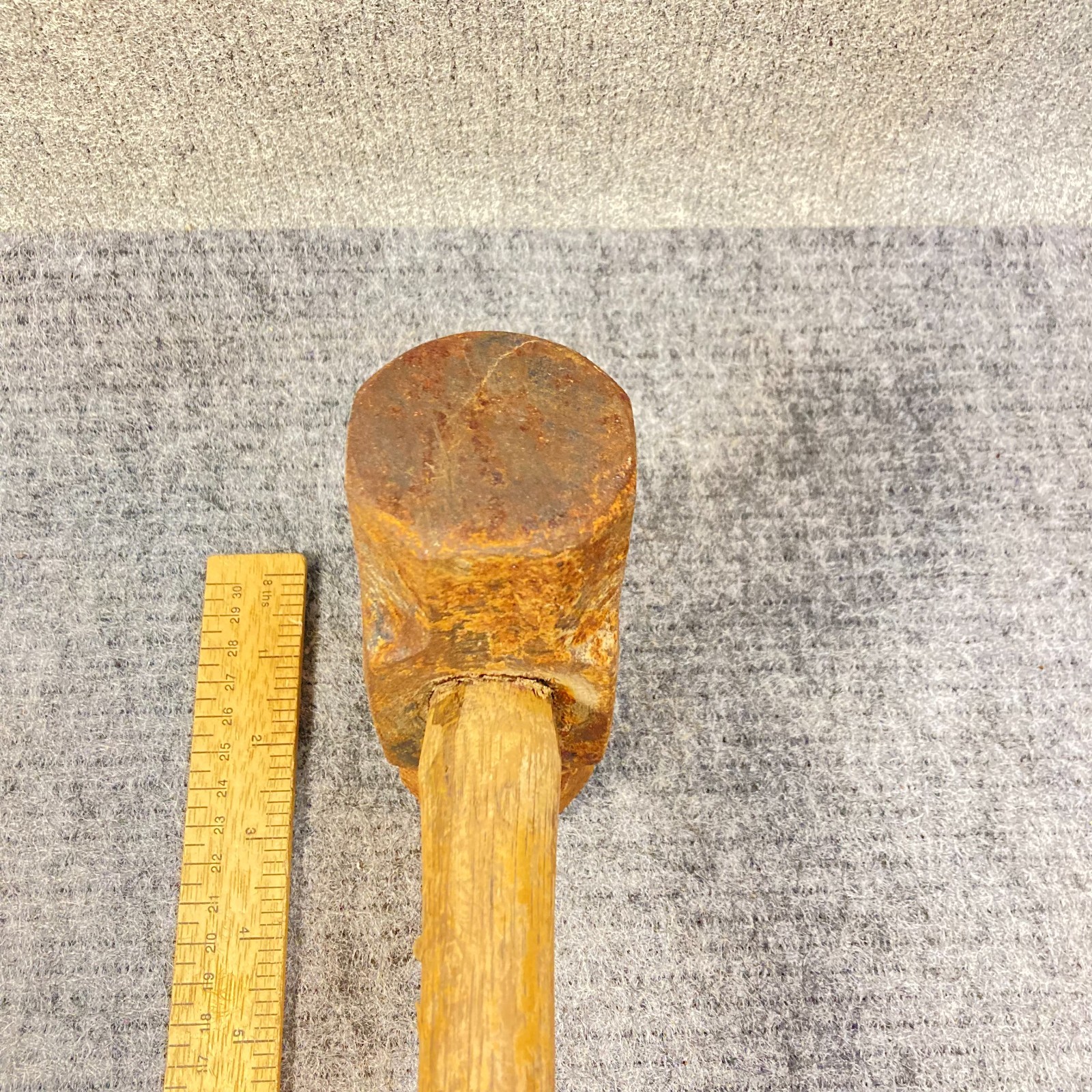 Leetonia 6lb Sledgehammer Octagon Face 20″ Wood Handle USA