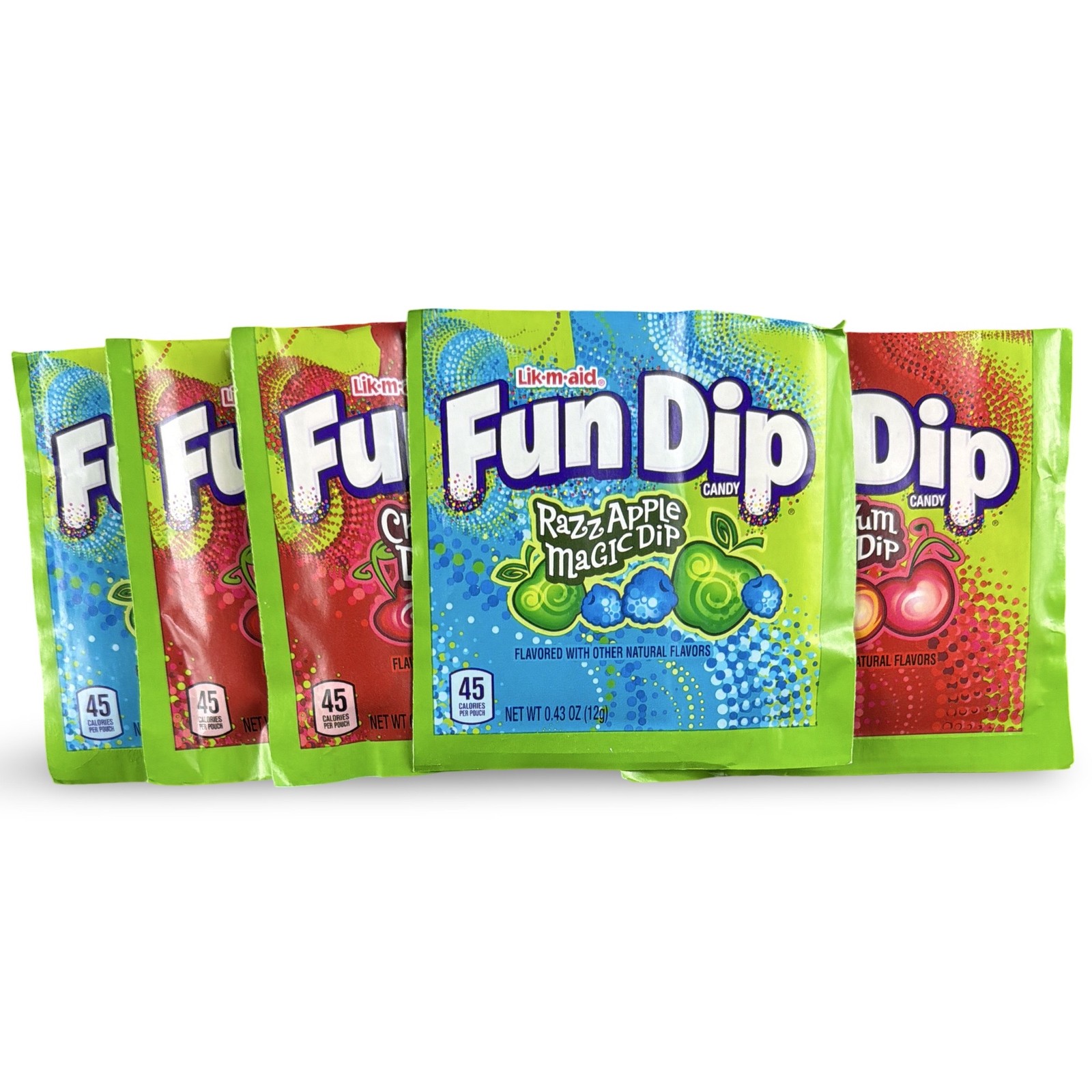 Candy Powder & Stick Dips – 20 Pack | Fun Dip, Lock Jaw, ICEE or Slush Puppie |