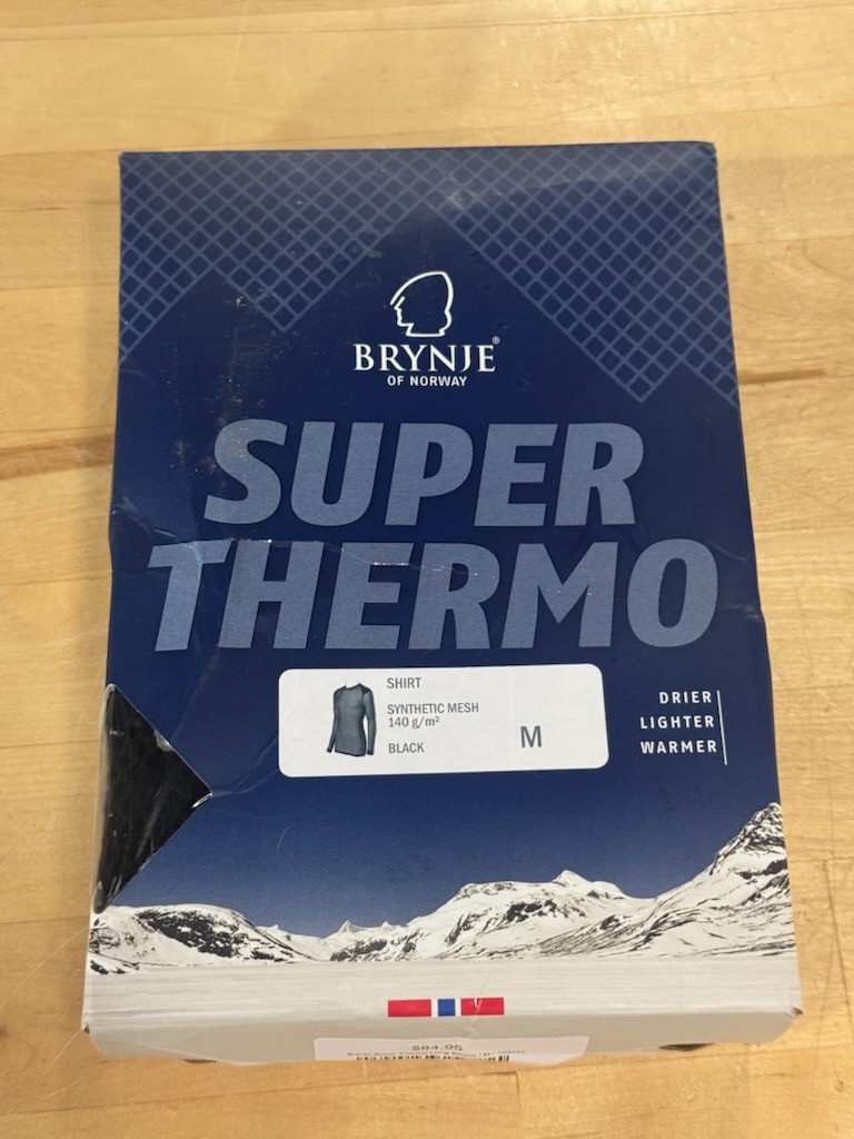 Brynje Super Thermo Long Sleeve Mesh Base Layer Polypropylene Thermal