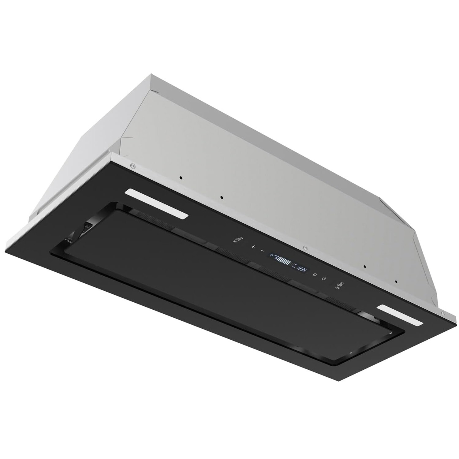 30in Built-in Insert Range Hood 900CFM Tempered Glass Kitchen Vent w/LED New