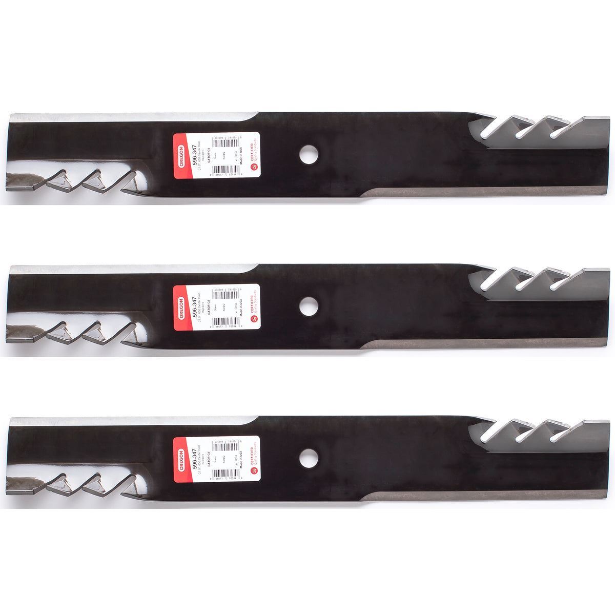 Oregon 596-347 G5 Gator Blades for 61″ Scag 481712, 482787, 482879, 482881