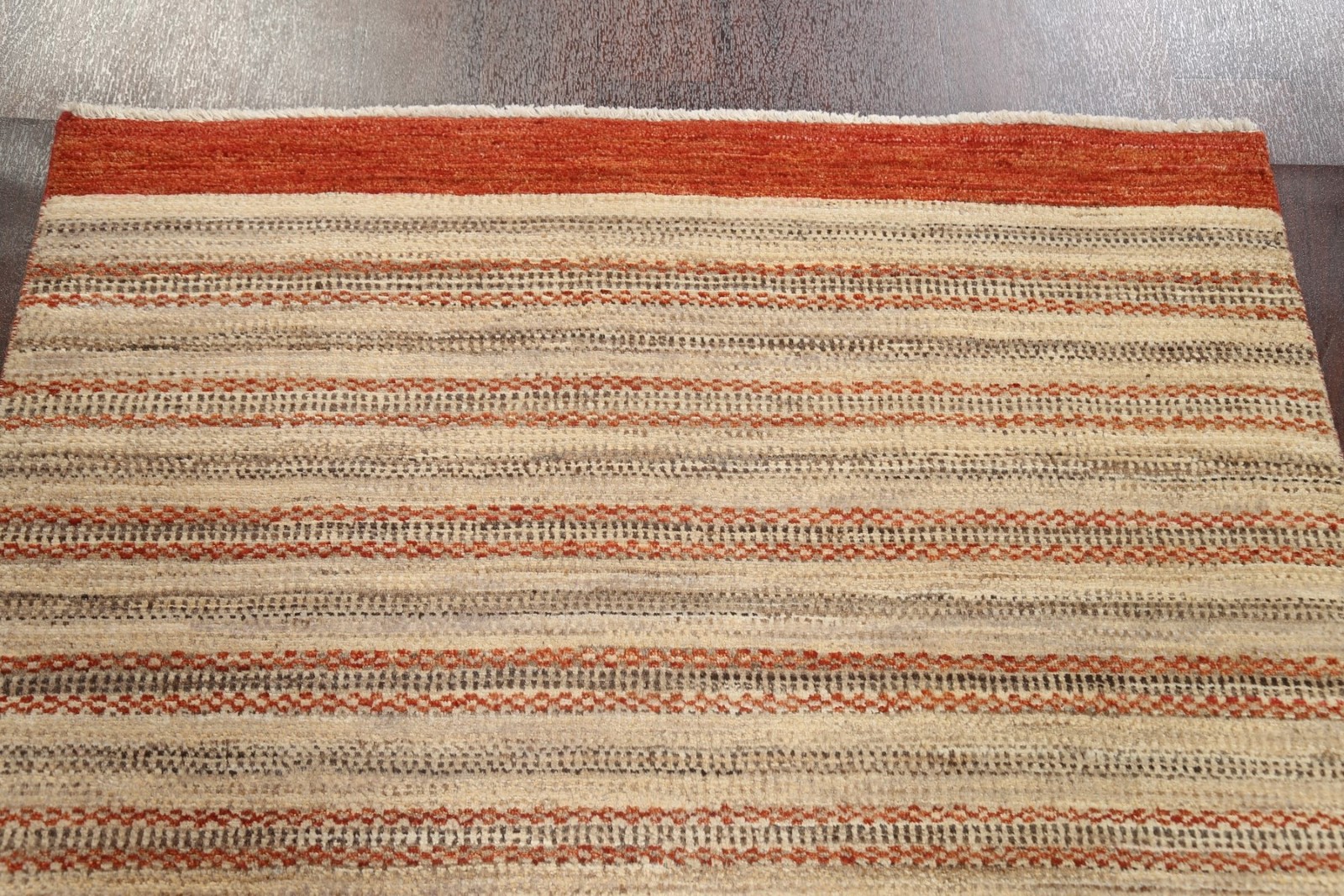 Modern Area Rug 4×6 Hand-knotted Wool Pakistani Oriental Carpet for Any Room