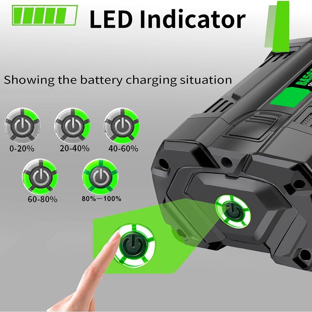 7.5Ah 56V Lithium-ion Battery For EGO BA5600T BA4200T BA2800 BA1400T CH2100 NEW