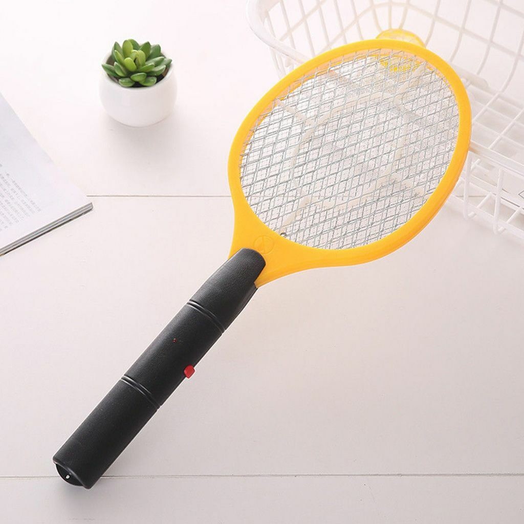 Bug Zapper Racket Electric Mosquito Swatter Killer Insects Bat Handheld USA