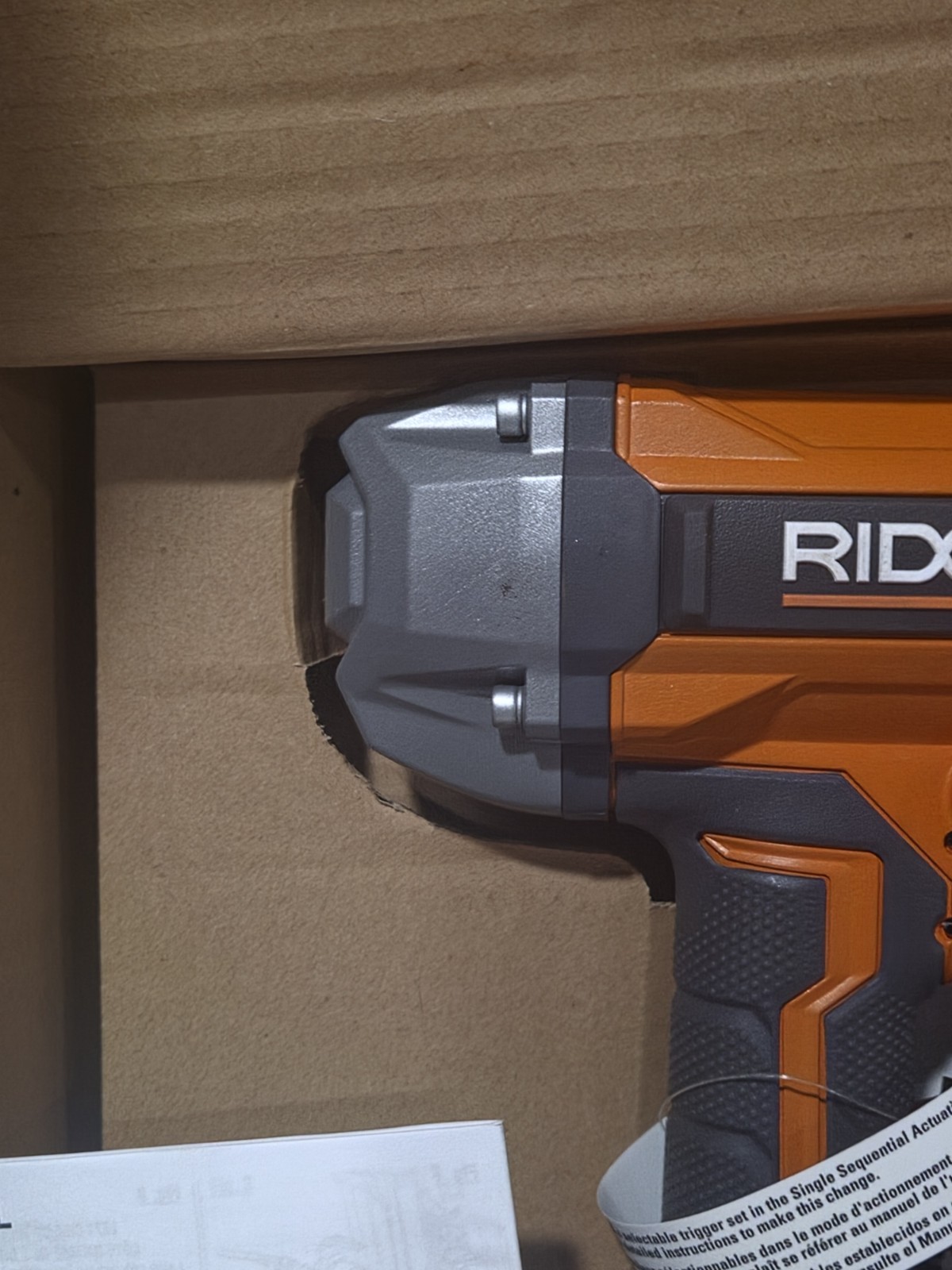 Ridgid 18 Gauge Pneumatic 2 1/8 in Brad Nailer Brand New!!
