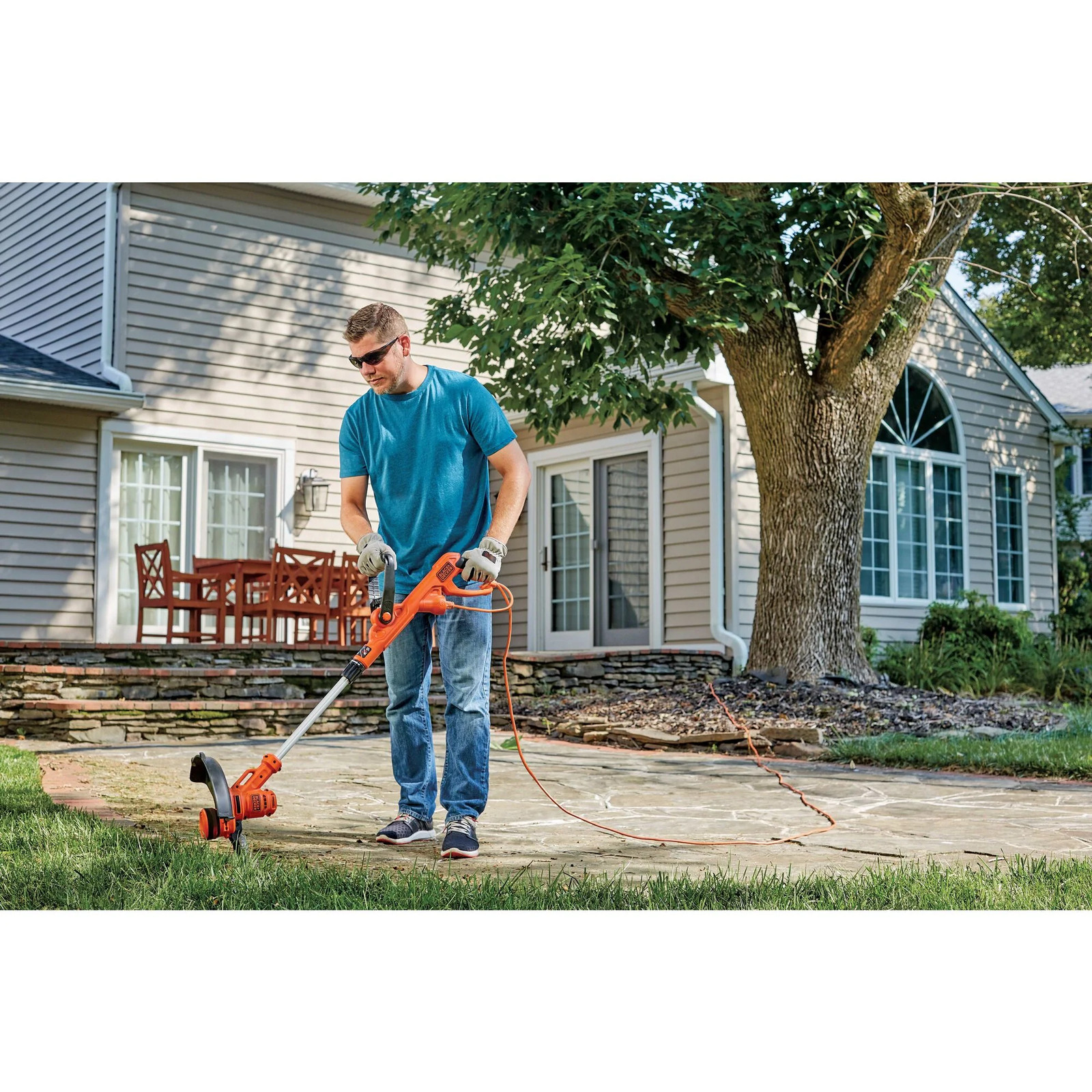 BLACK+DECKER String Trimmer With Auto Feed, Electric, 6.5-Amp,14-Inch – BESTA510