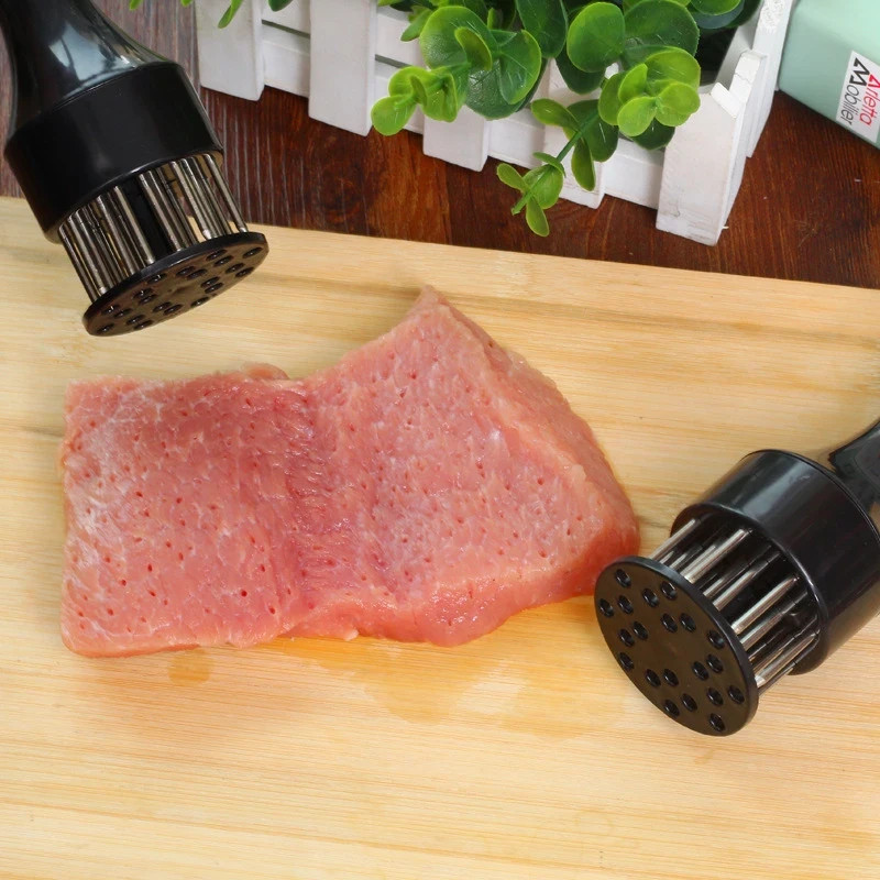 Meat Tenderizer Tool 21 Needles Stainless Steel for Tenderizing Kitchen Tool USA
