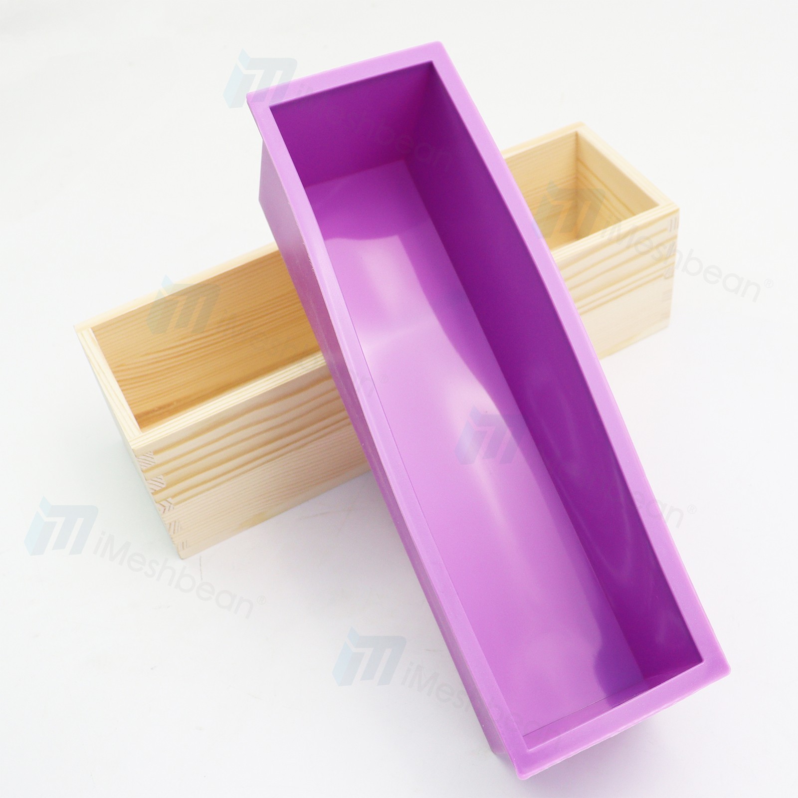 11″ 42oz Silicone Soap Mold Rectangle Soap Baking Cake Mould DIY Handmade Tool