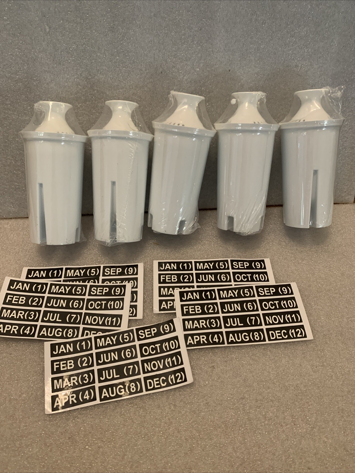 5 Pcs Water Filter Lasting 6 Months-Efficient Long-Life For Brita