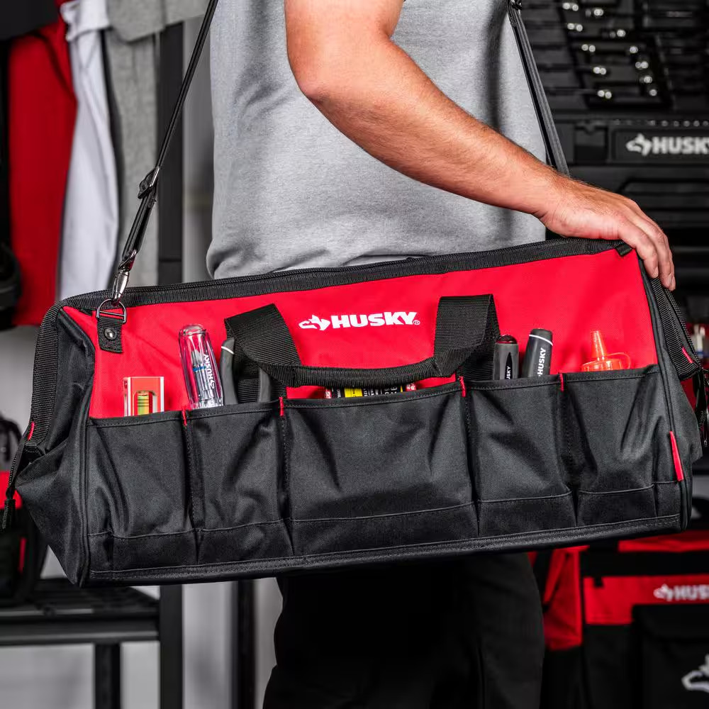 24 In. 16 Pocket Zippered Tool Bag