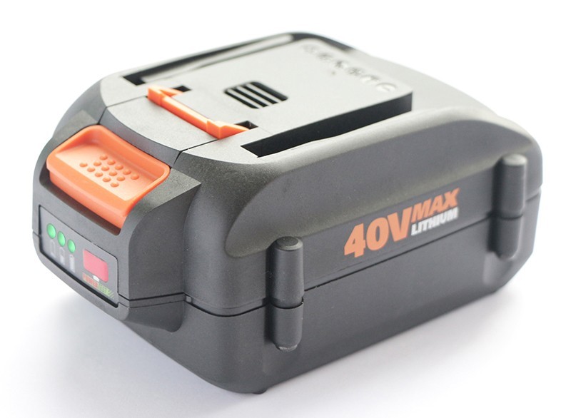 40V WA3580 2.0Ah Max Lithium Battery For Worx WG180 WG280 WG380 WG580 SHARE VOLT