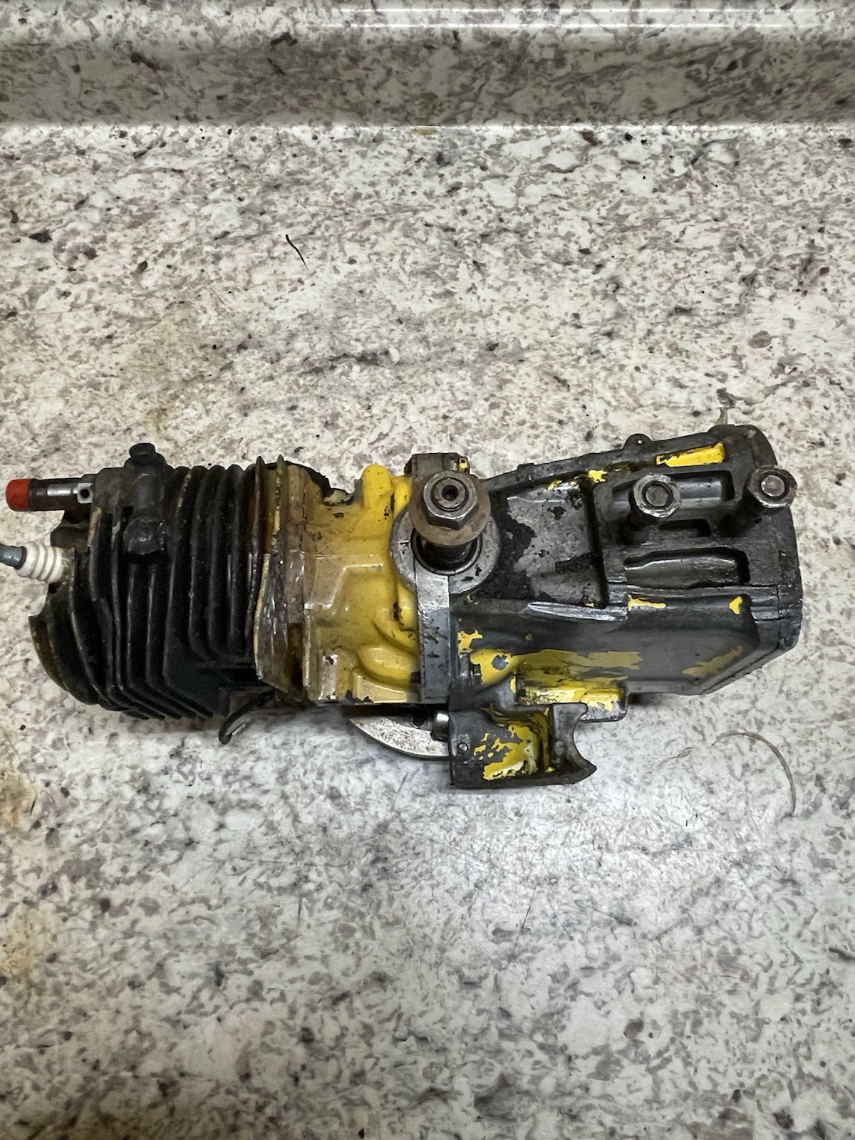 OEM Vintage McCulloch Chainsaw Engine, Untested, Unknown Model, Spins Freely
