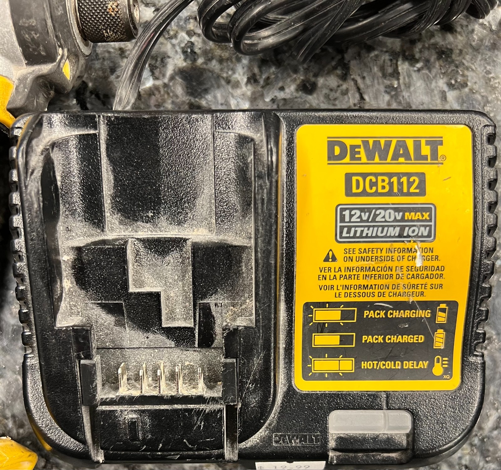 DeWalt (DCF885) with Dewalt Charger (DCB112) *NO BATTERY* – FOR SALE NOW !!