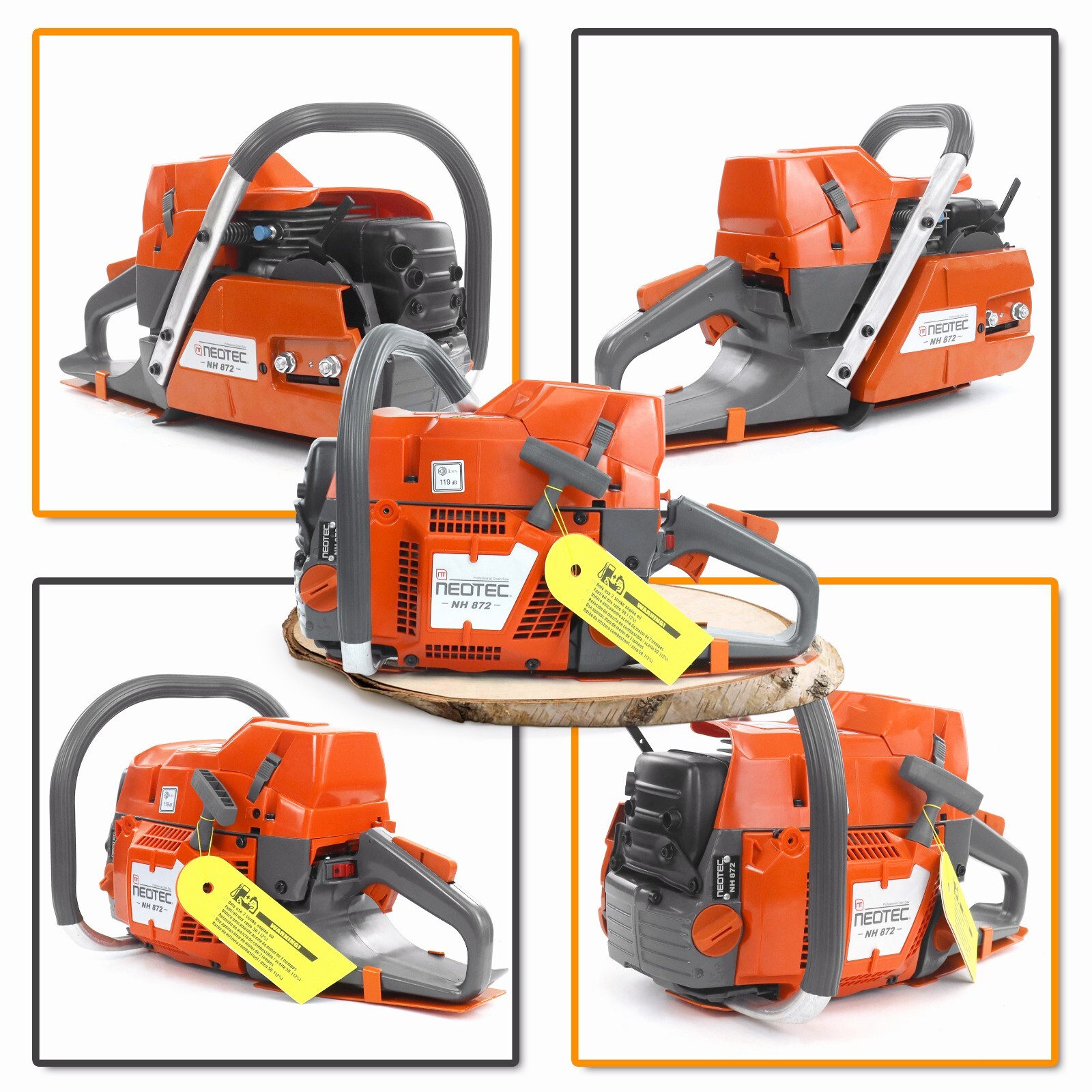 71CC Gasoline Chainsaw Power Head Compatible with Husqvarna 372XP Without Bar