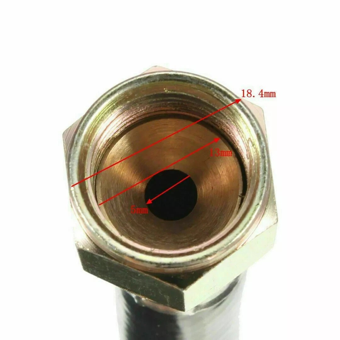 High Pressure Propane Cast-Iron Round Burner 4FT Regulator Hose & Fitting