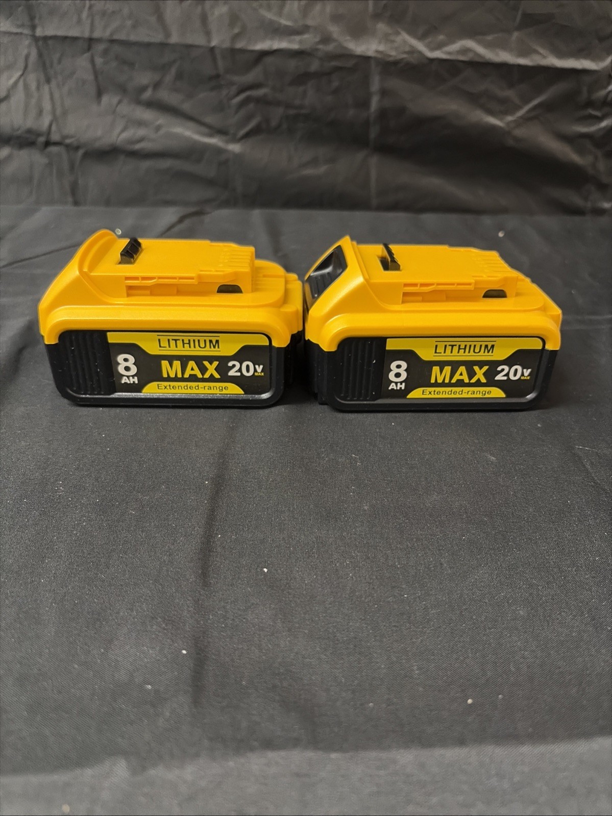2 Pack Lithium Ion Battery For DeWalt 20V 20 Volt Max 8.0AH DCB200