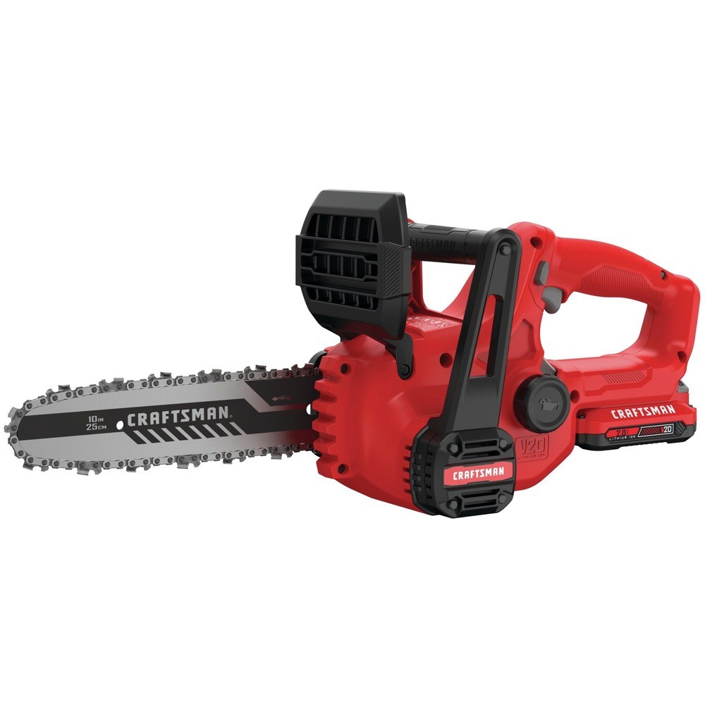 Craftsman CMCCS610D1R V20 Brushed 10″ Cordless Chainsaw Certified Refurbished