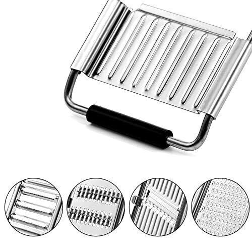 4 in 1 Vegetable Slicer Shredder Grater Cutter Manual Carrot Potato Grater Lot