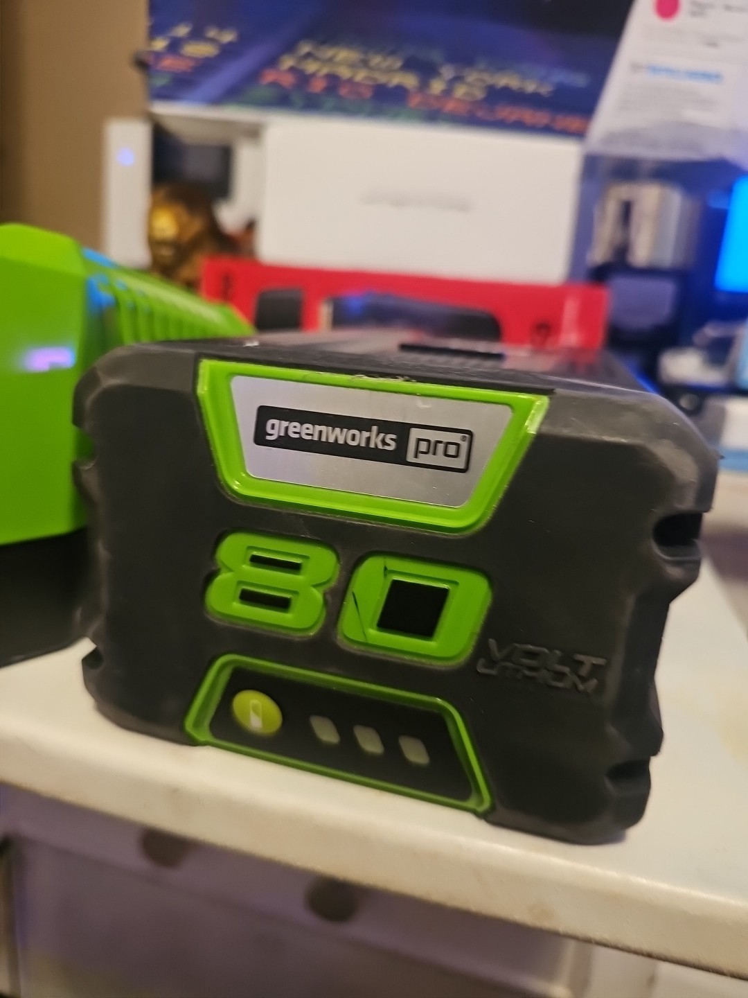 Greenworks Pro 80V Lithium-ion Battery 4AH BAB727 & Charger Fully Tested