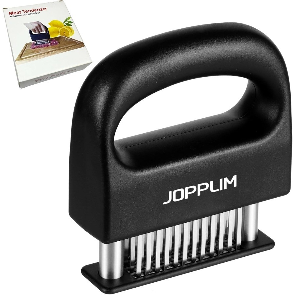 Meat Tenderizer Tool with 48 Stainless Steel Ultra Sharp Needle Blades for Beef